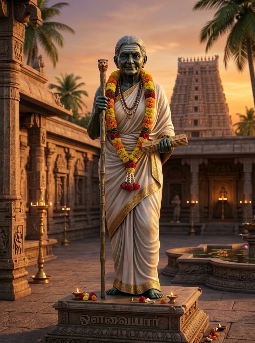 ஔவையார் · Statue of Avvaiyar